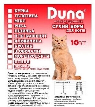 Фото Duna Chicken 10 кг