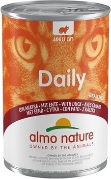 Фото Almo Nature Daily Cat Adult Duck 400 г