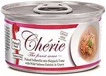 Фото Cherie Yellowfin mix Skipjack Tuna with Wild Salmon Entrees in Gravy 80 г