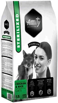 Фото Amity Cats Premium Sterilized Chicken and Rice 10 кг