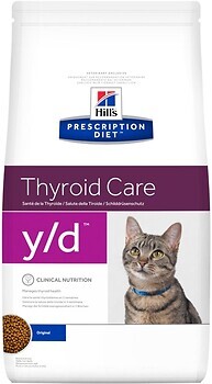 Фото Hill's Prescription Diet Feline y/d Thyroid Care 1.5 кг