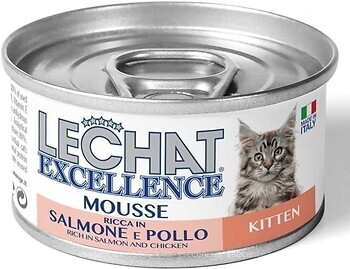 Фото Monge LeChat Excellence Kitten Salmon and Chicken 85 г