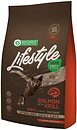 Фото Nature's Protection Lifestyle Grain Free Salmon with krill Sterilised Adult Cat 400 г