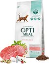 Фото Optimeal For Sterilised Cats With Beef & Sorghum 10 кг