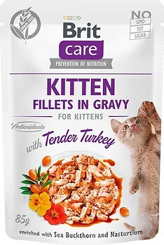 Фото Brit Care Cat Kitten Tender Turkey 85 г