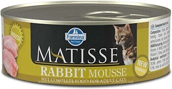 Фото Farmina Matisse Rabbit Mousse 85 г