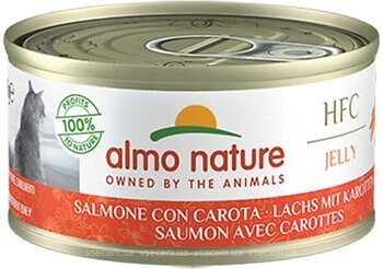Фото Almo Nature HFC Adult Cat Jelly Salmon with Carrot 70 г