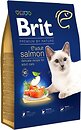 Фото Brit Premium by Nature Cat Adult Salmon 8 кг