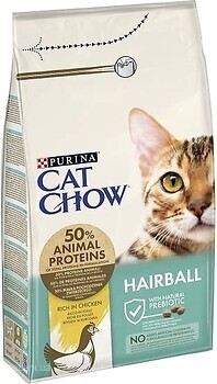 Фото Cat Chow Hairball Control з куркою 1.5 кг