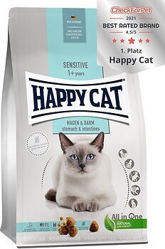 Фото Happy Cat Sensitive Stomach & Intestine 4 кг