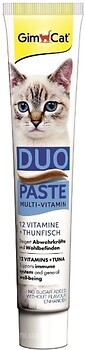 Фото GimCat Duo-Paste Multi-Vitamin with Tuna 50 г (421032)