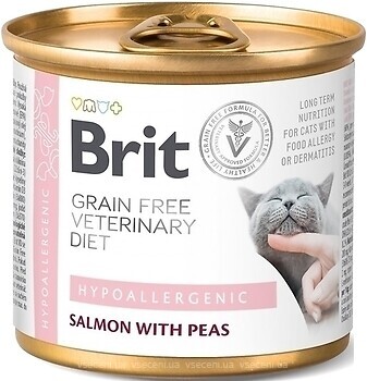 Фото Brit Veterinary Diet Cat Hypoallergenic 200 г