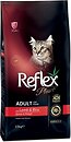Фото Reflex Plus Adult Cat Lamb & Rice 15 кг