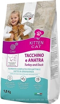 Фото Marpet Chef Grain Free Kitten Turkey and Duck 1.5 кг