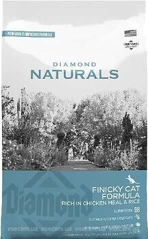 Фото Diamond Naturals Finicky Cat Chicken & Rice 7.5 кг