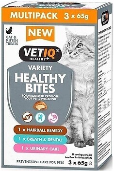 Фото VetIQ Healthy Bites Variety 3x65 г