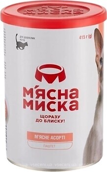 Фото М'ясна Миска М'ясне асорті 415 г