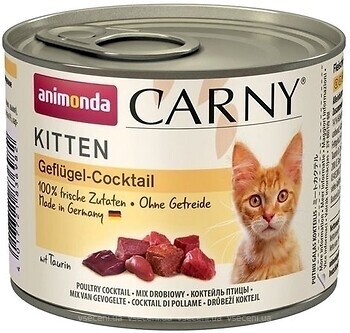 Фото Animonda Carny Kitten Poultry Coctail 200 г