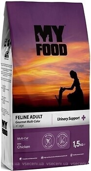 Фото My Food Cat Food Gourmet Urinary Support 1.5 кг
