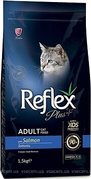 Фото Reflex Plus Adult Cat Salmon 1.5 кг