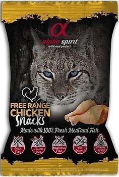 Фото Alpha Spirit Free Range Chicken Snacks 50 г