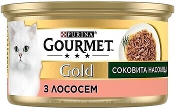 Фото Gourmet Gold Соковита насолода з лососем 85 г