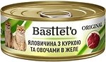 Фото Basttet'o Original с говядиной, курицей и овощами 85 г