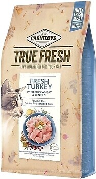 Фото Carnilove True Fresh Cat Fresh Turkey 340 г