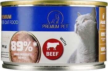 Фото Premium Pet with Beef 100 г