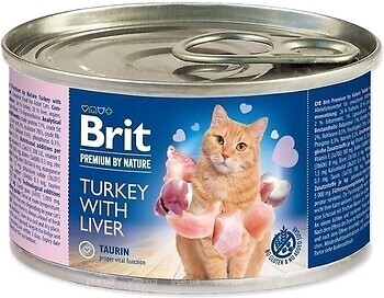 Фото Brit Premium by Nature Turkey with Liver 6x200 г