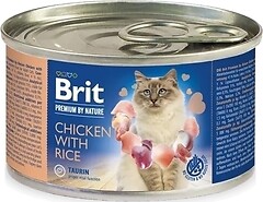 Фото Brit Premium by Nature Chicken with Rice 6x200 г