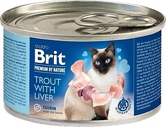 Фото Brit Premium by Nature Trout with Liver 6x200 г