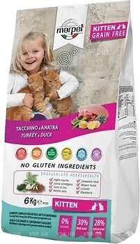Фото Marpet Chef Grain Free Kitten Turkey and Duck 18 кг