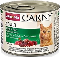 Фото Animonda Carny Rind+Reh 6x200 г