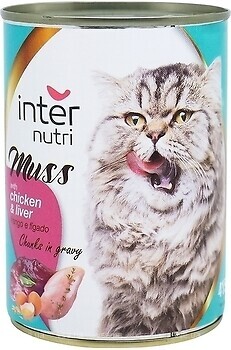 Фото Internutri Muss Cat Chicken & Liver 415 г