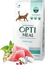 Фото Optimeal For Sterilised Cats With Turkey & Oat 700 г