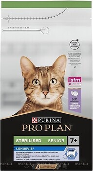 Фото Purina Pro Plan Sterilised Senior 7+ Turkey 1.5 кг