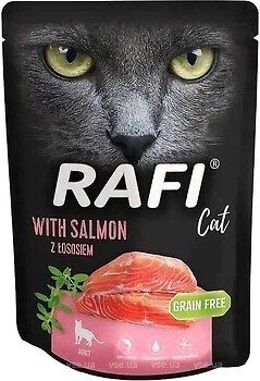 Фото Dolina Noteci Rafi Cat with Salmon 300 г