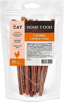 Фото Home Food Соломка з м'яса птиці 40 г (3011004)