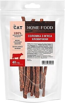Фото Home Food Соломка з м'яса яловичини 40 г (3039004)