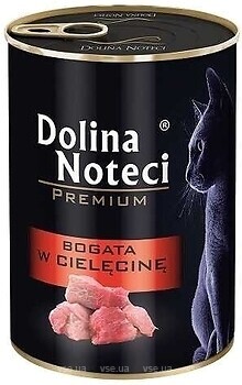 Фото Dolina Noteci Premium Cat With Veal 400 г