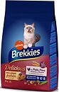 Фото Brekkies Delicious Cat with Chicken and Turkey, Vegetables and Cereals 900 г