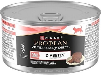 Фото Purina Pro Plan Veterinary Diets DM St/Ox Diabetes Management 195 г