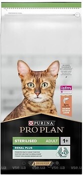 Фото Purina Pro Plan Sterilised Adult Renal Plus Salmon 14 кг