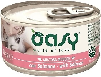 Фото Oasy Caprice Mousse with Salmon 85 г