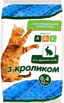 Фото Чиста Вигода Сухий корм з кроликом 400 г (2579878)