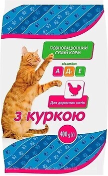 Фото Чиста Вигода Сухий корм з куркою 400 г (2598751)