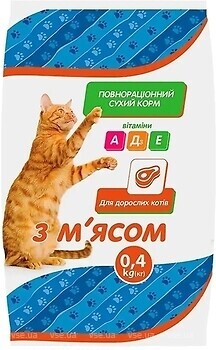 Фото Чиста Вигода Сухий корм з м'ясом 400 г (2579879)
