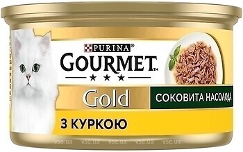 Фото Gourmet Gold Соковите насолода з куркою 24x85 г