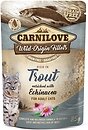 Фото Carnilove Cat Pouch Trout with Echinacea 85 г